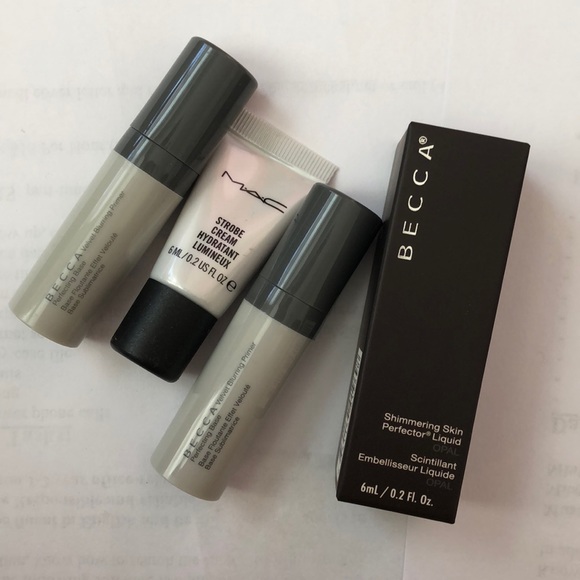 BECCA Other - Bundle of 4 high end face primers